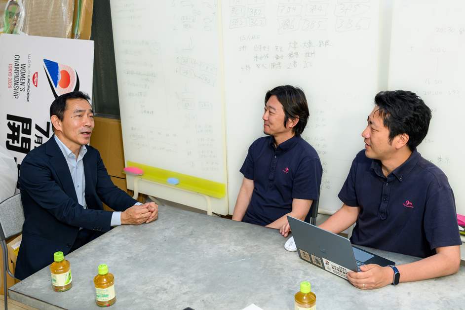 左から、茂木春良さん、遠藤太郎さん、古谷太一さん